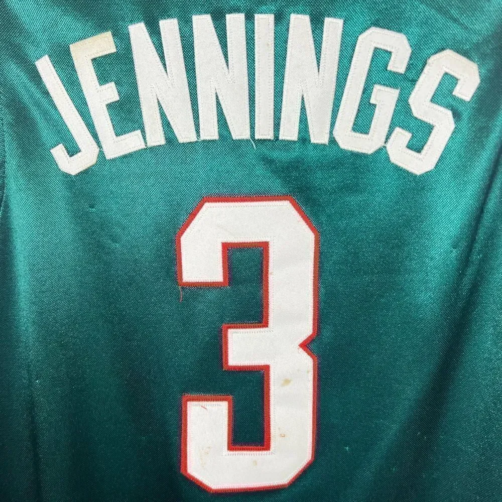 Adidas Milwaukee Bucks Jersey Brandon Jennings Swingman
